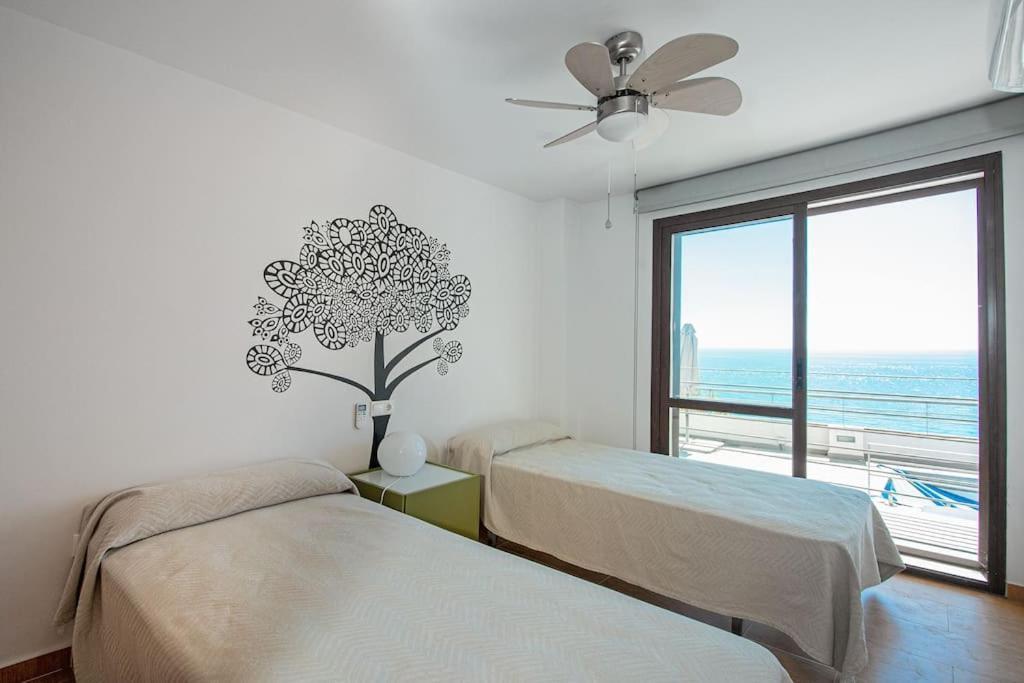 Sunny House With Great Sea Views, 3 Terraces, Private Heated Pool And Sauna La Herradura  Extérieur photo